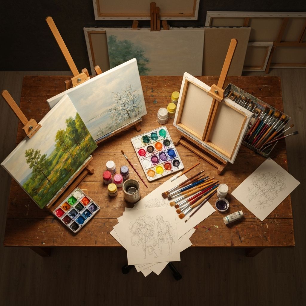 Digital konceptkunst fra Ghodghon studerende