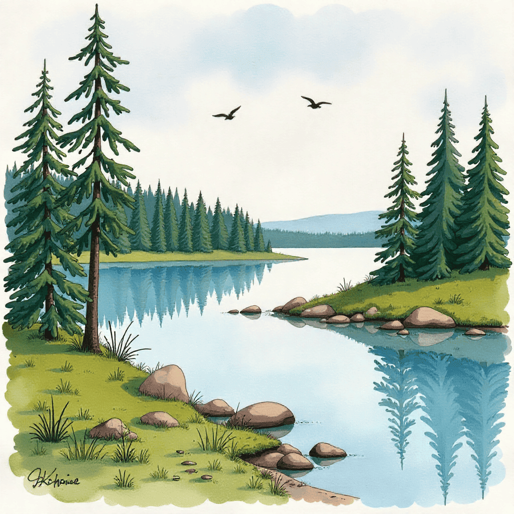 Vandfarve instruktør hos Ghodghon